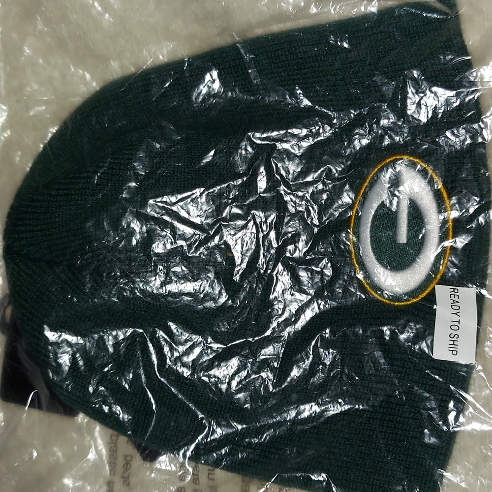 Green Bay Packers Beanie Winter Hat Youth